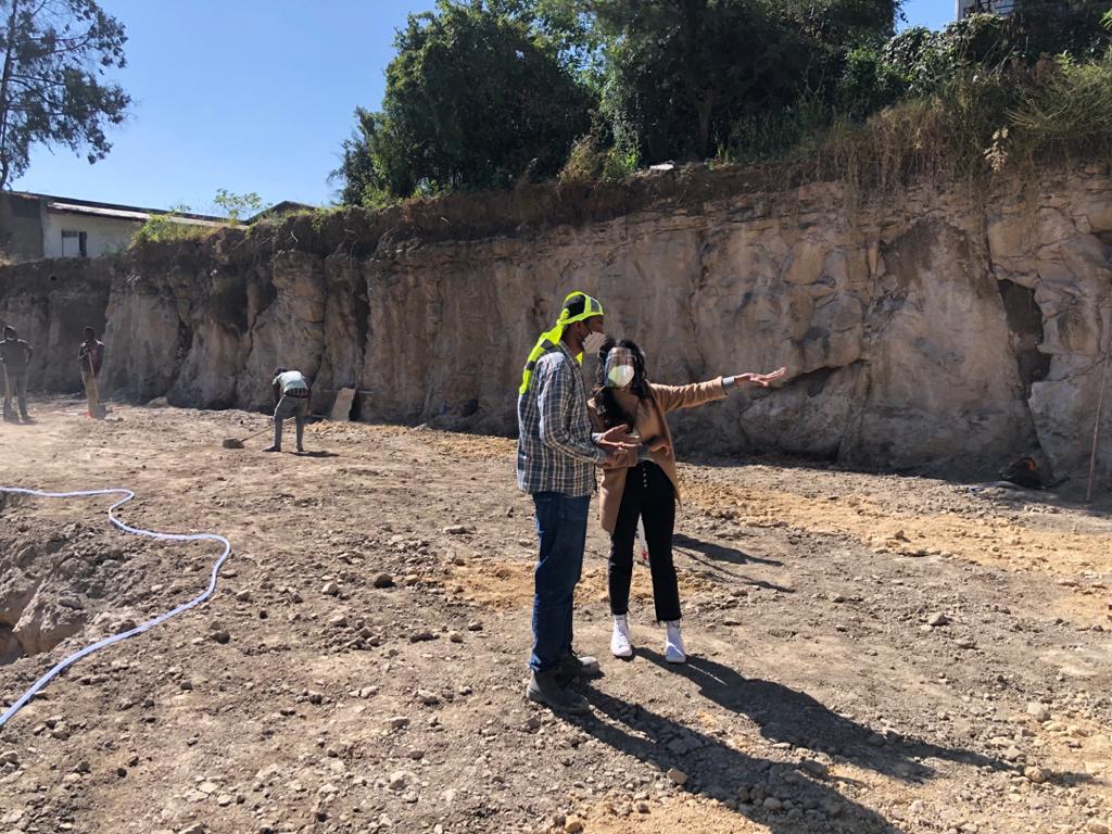 Excavation at Kefita, Addis Abeba